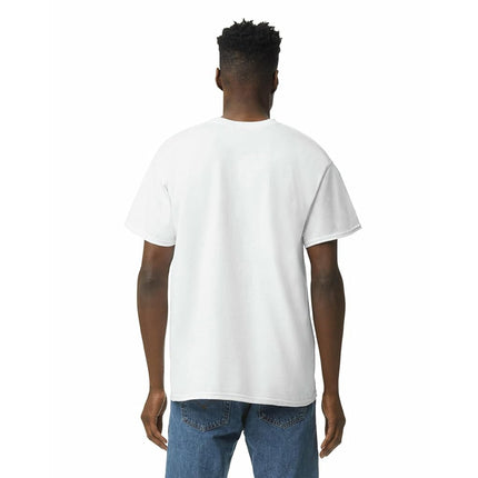 Gildan Men's, Heavy Cotton T-Shirt, Style G5000, White, S
