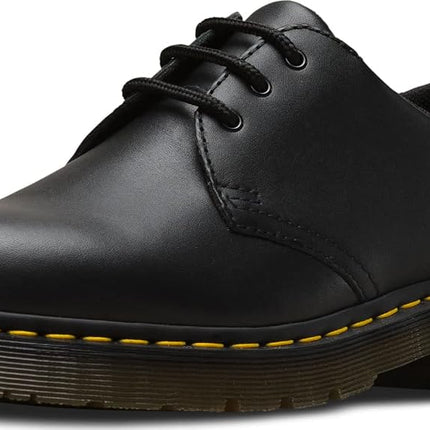 Dr. Martens Unisex-Adult 1461 Slip Resistant Service Boots Food Shoe, Black Industrial Full Grain, 8 Women/7 Men