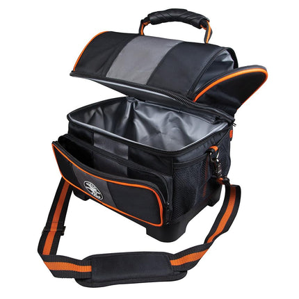 Klein 55601 Soft Cooler, Black/Grey/Orange Trim