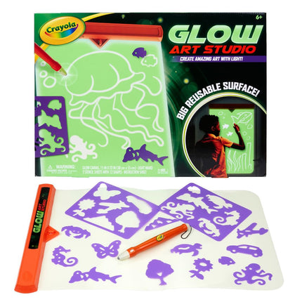 Crayola Glow Art Studio, Glow in the Dark Toys, Ki