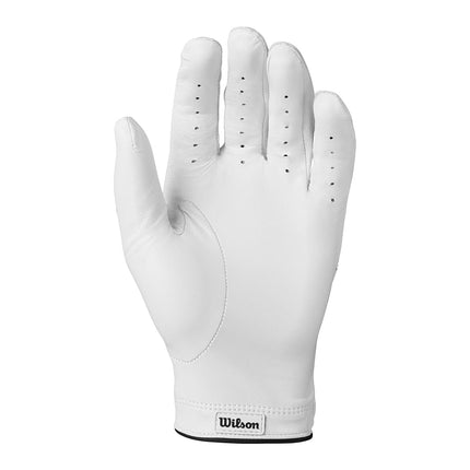 Gant de golf WILSON Staff Model – Homme, main droite, blanc/noir, moyen/grand