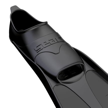 Seac Talent, Semi-Long Fins for spearfishing, free diving and diving, black, 47/48