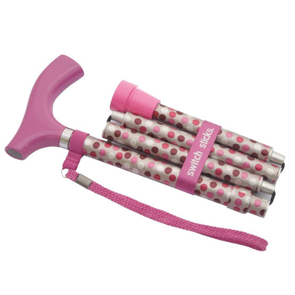 Switch Sticks Walking Cane for Men or Women, Folda