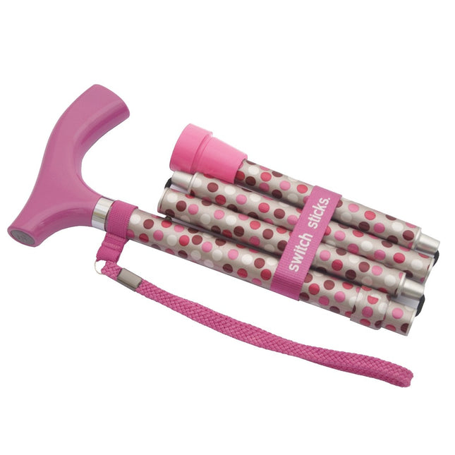 Switch Sticks Walking Cane for Men or Women, Folda