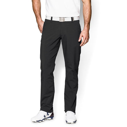 Under Armour Men's Tech Tapered Pants, Black (001)/Black, 34-36