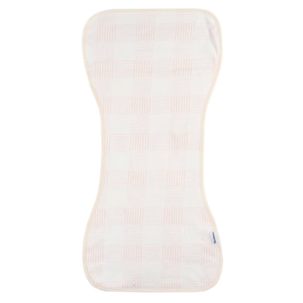 Gerber Baby Unisex Burp Cloths 5-Pack, Pink, Size 10.5" x 21"