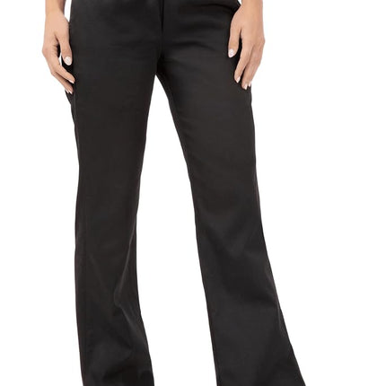 Chef Works Womens Basic Baggy Chefs Trousers, Black, XS / X-Small / Extra-Small, Waist Size: 26-28 inch / 66-71 cm, Polycotton, Womens Chefs Baggy Pants, B223-XS