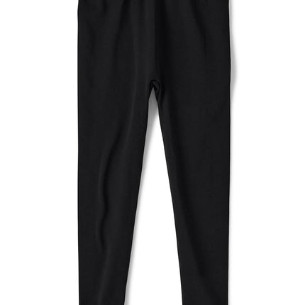 The Children's Place Girls' Fleeced Lined Leggings, Black, X-Small
