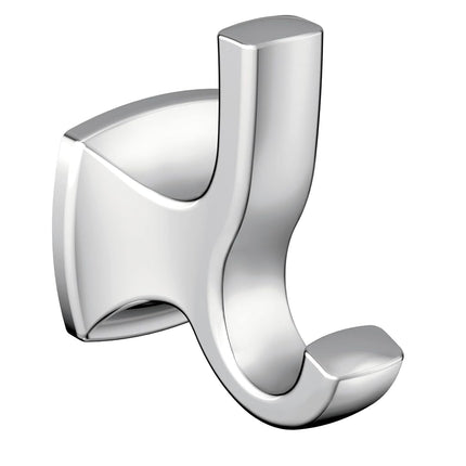 Moen YB5103CH Voss Gancho doble para batas, Cromo