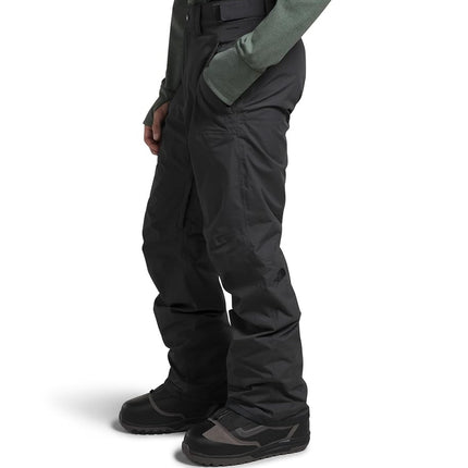 Pantalon de ski et snowboard The North Face Freedom pour homme - Imperméable, non isolé, poches cargo, guêtres aux chevilles, gris asphalte-NPF, taille X-Large court