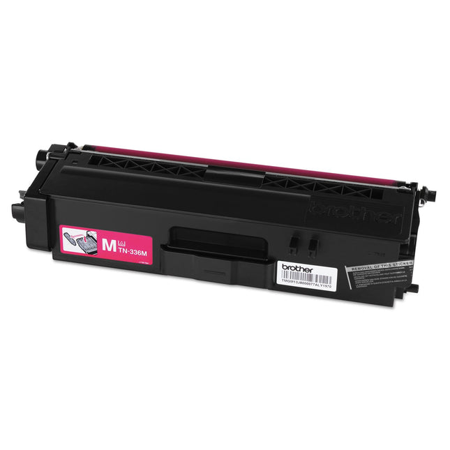 Brother TN-336M toner et cartouche laser - toner et cartouches laser (Magenta, Laser, Brother, HL-L8250CDN, HL-L8350CDW, HL-L8350CDWT, MFC-L8600CDW, MFC-L8850CDW, ISO/IEC 19798, Noir)