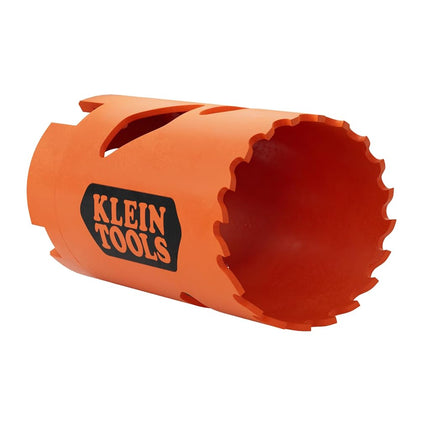 Klein Tools 31017 Bi-Metal Hole Saw, 1-1/2-Inch Circle Saw, Metal and Drywall Hole Cutter, Sheet Metal Cutter