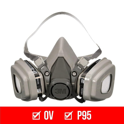 3M Performance Paint Project Respirator OV/P95, Designed For Professionals, Reusable Respirator, Medium, 1-Pack