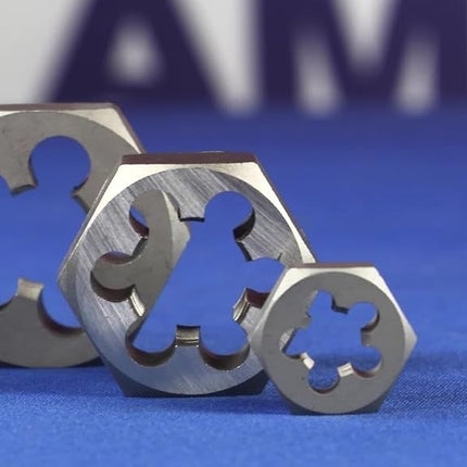 Drill America m30 X 1 Carbon Steel Hex Rethreading Die, DWT Series