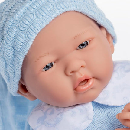 JC Toys - Muñeca La Newborn, azul (18054)