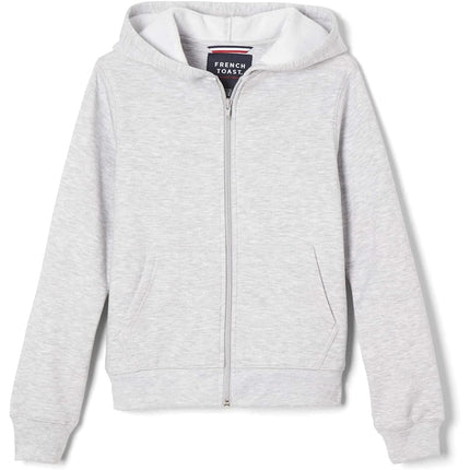 French Toast Big Boys' Fleece Hoodie - Gray, 18-20