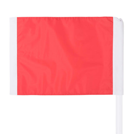 Champion Sports SCF20 Ensemble de drapeaux de coin de soccer avec piquet en acier
