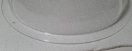 Acrylic Dome/Plastic Hemisphere - Clear - 12" Diameter, 3/4" Flange with Pre-Drilled Holes