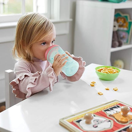 NUK First Essentials Hard Spout Sippy Cup, 10 Ounce, 4 Pack (Assorted-Aquatics)