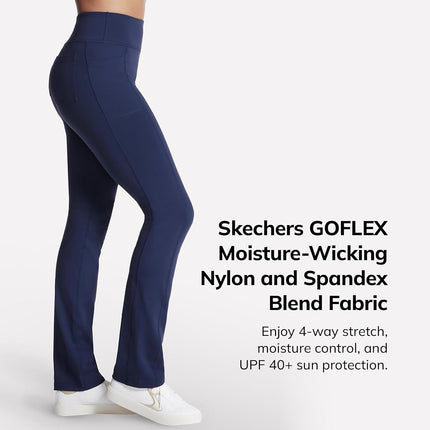 Skechers Women's GO WALK Joy Pant, Blue, L