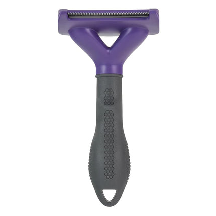 FURminator Cat deShedding Tool, deShedding Brush For Cats, Removes Loose Hair Large
