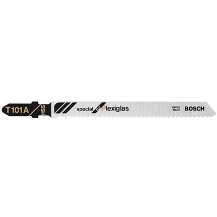 Bosch T101A 5 pieces 4 In. 14 TPI Special For Plexiglas T-Shank Jig Saw Blades