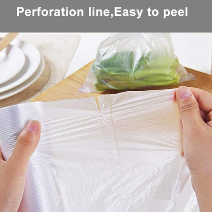 Younber 9.8 X 13.8 Inch Plastic Produce Bags Roll, 1000 Bags of 1 Big Roll for Fruits, Vegetable, Bread, Clear Kitchen Food Storage Bags (Medium)