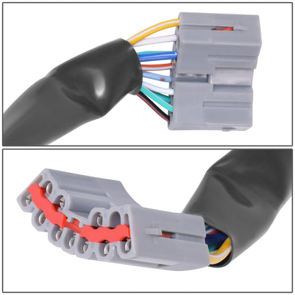 DNA MOTORING OE Style Combination Switch Compatible with 87-91 F150 250 350/85-91 Bronco, OEM-SW-0049, SM66F, 1S2459