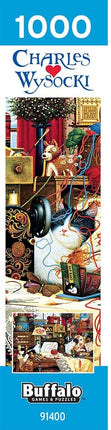 Buffalo Games - Charles Wysocki - Maggie The Messmaker - 1000 Piece Jigsaw Puzzle for Adults - Challenging Puzzle Perfect for Game Nights