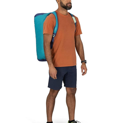 Bolsa de lona unisex Osprey Daylite, 45L, azul Spikemoss/Alkaline, talla única