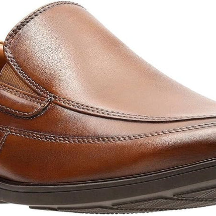 Clarks Men's Tilden Free Loafer, Dark Tan, 12 UK