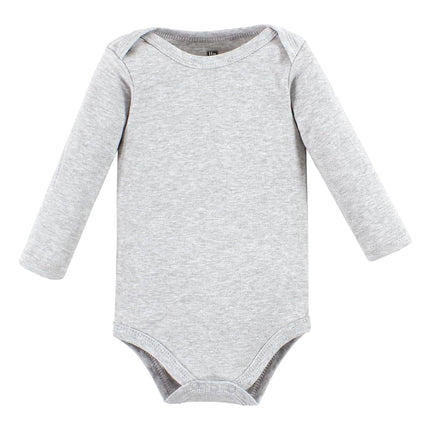Hudson Baby unisex-baby Cotton Long-sleeve Bodysuits, Girl Mommy, 12-18 Months