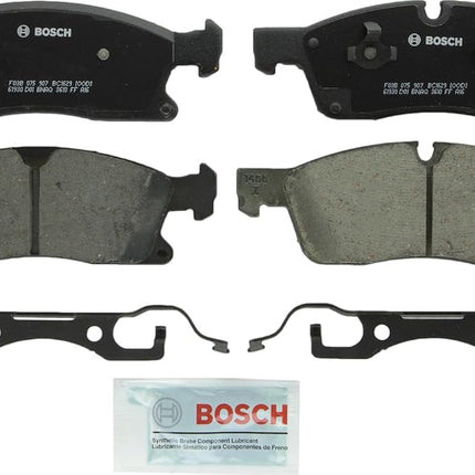 BOSCH BC1629 QuietCast Premium Ceramic Disc Brake Pad Set- Compatible with Select Dodge Durango; Jeep Grand Cherokee; Mercedes-Benz GL350, GL450, GLE300d, GLE350, GLE400, GLS350d, GLS450, ML350; FRONT