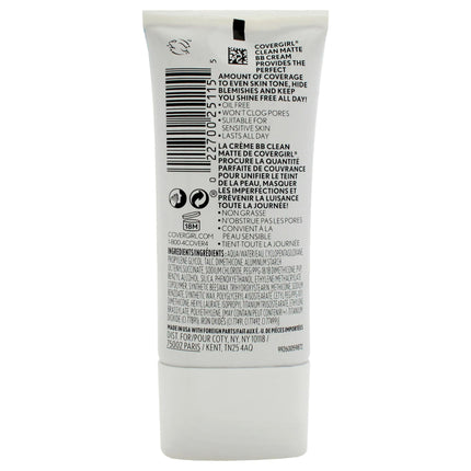 COVERGIRL - BB Crème Matifiante Teint Net Medium/Foncé 550 - 30 ml