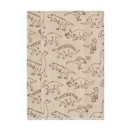Hudson Baby Lot de 7 langes en flanelle de coton pour bébé unisexe, motif « Aventures dinosaures », taille unique