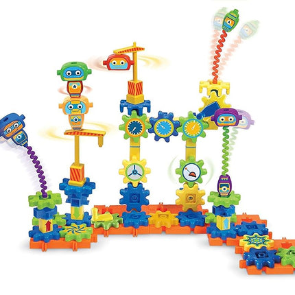 Learning Resources Gears Gears Gears! Robot Factory Building Set. Gears & Construction Toy, STEM Toys, Gears for Kids