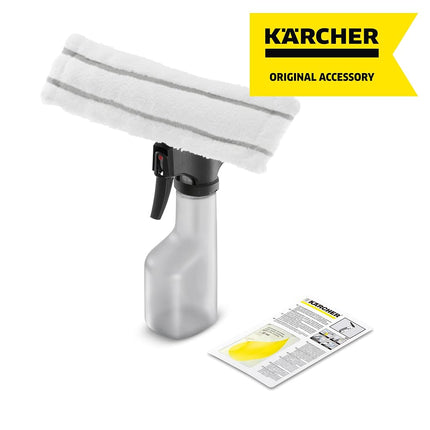 Kärcher Spray Bottle and Microfiber Cloth Kit for Window Vac Accessory