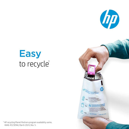 HP 51645AE 45 Large Original Ink Cartridge, Black, Single Pack