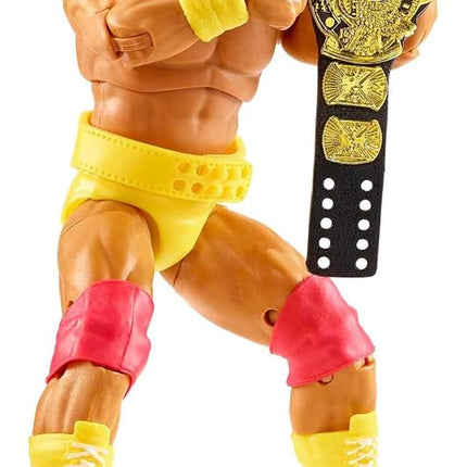 Mattel WWE Hulk Hogan Ultimate Edition Fan TakeOver Action Figure with Articulation, Life-like Detail & Accessories, 6-inch