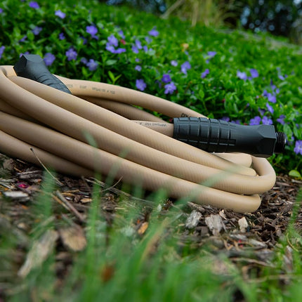 Flexzilla Colors Garden Hose with SwivelGrip, 5/8 in. x 50 ft., Drinking Water Safe, Brown Mulch - HFZC550BRS