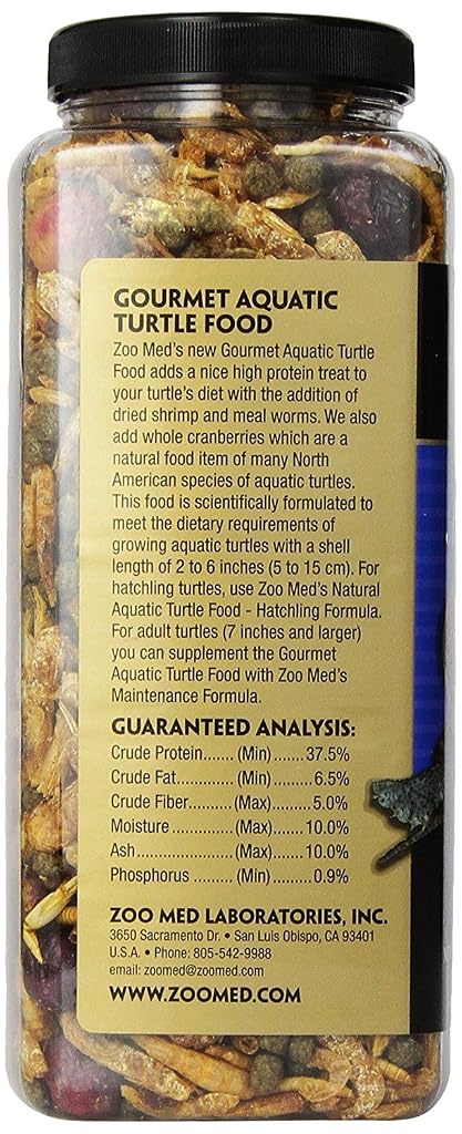 Zoo Med Gourmet Aquatic Turtle Food 11 -Ounce