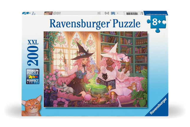 Ravensburger Enchanting Library 200 XXL Pieces Puzzle for Children � Each Piece is Unique, Pieces Fit Perfectly Together