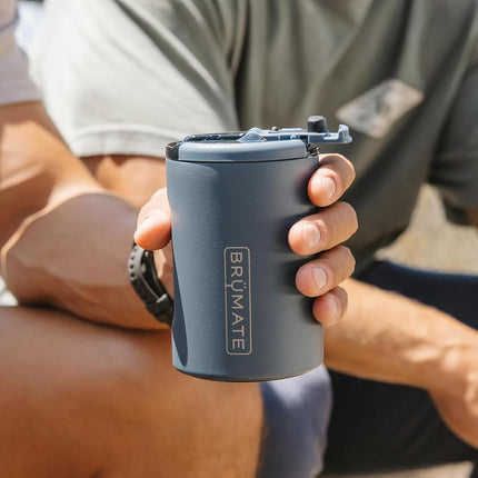 BrüMate Hopsulator Duo 2-in-1 Can Cooler Insulated for 12oz Cans + 100% Leak Proof Tumbler with Lid | Can Insulated for Hard Seltzer, Beer, Soda and Energy Drinks (Vibe Check)