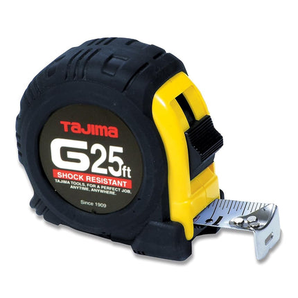TAJIMA Tape Measure - 25 ft x 1 inch G-Series Meas