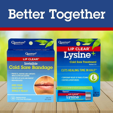 Quantum Health Lip Clear Lysine+ Core Sore Treatment Ointment