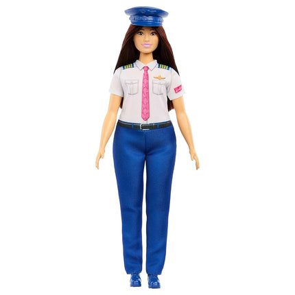 Barbie Careers Pilot Doll with Plane Uniform