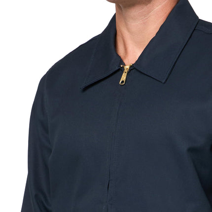 Dickies Men's Unlined Eisenhower Jacket, Dark Navy, X-Large