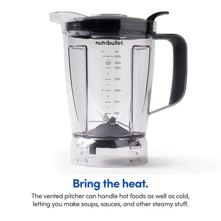 nutribullet® Blender Combo Grand Format 1200W – Blanc Mat
