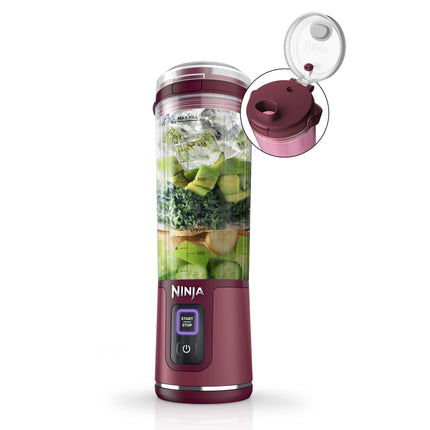 Ninja BC151CR Blast Portable Blender, Cordless, 18