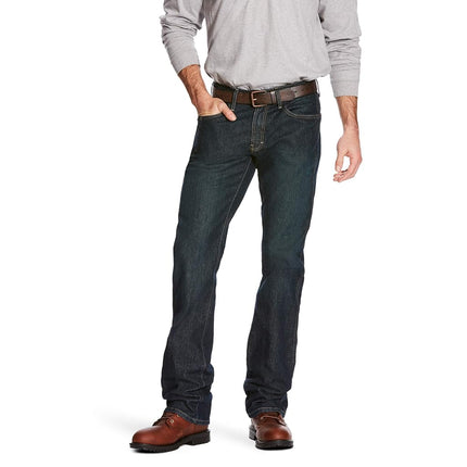 ARIAT Men's REBAR Shirt, Blackstone, 29W 34L UK